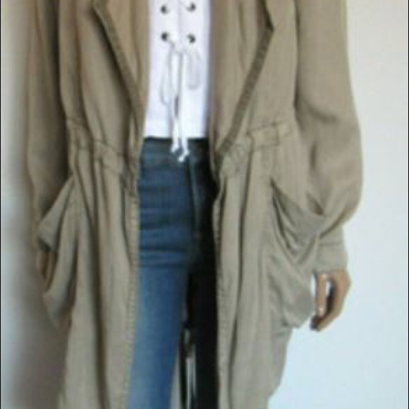 Anthropologie Hei Hei tan duster jacket - Picture 3 of 5